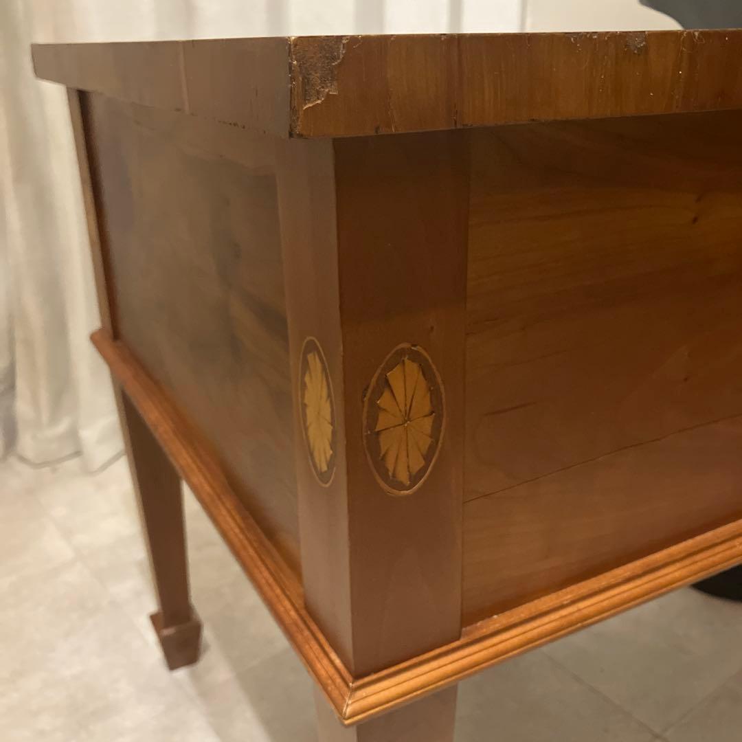 【マホガニー／アンティーク】サイドテーブル・オケージョナルテーブル