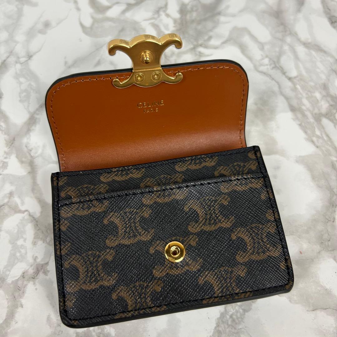 CELINE セリーヌ ミニウォレット ミニ財布 トリオンフ 新品 未使用 小銭