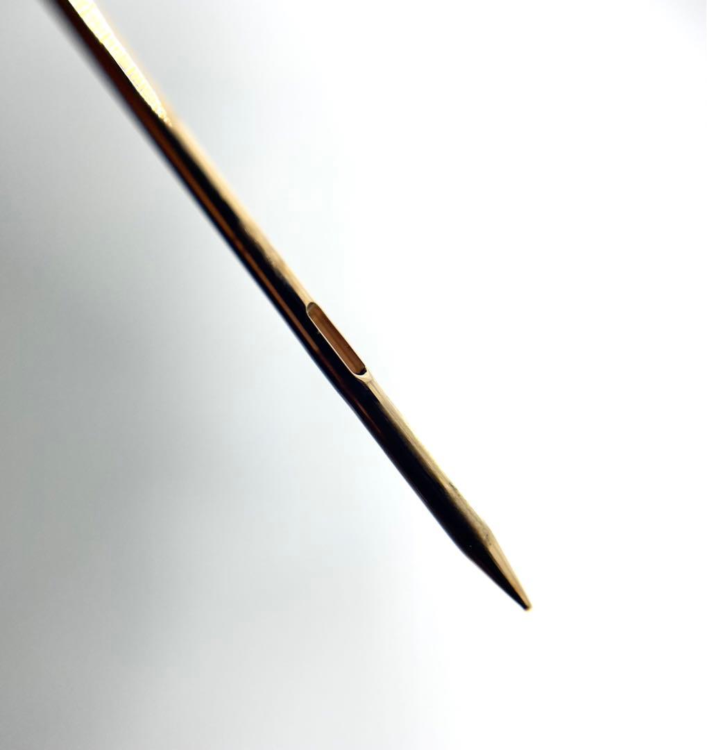 カルティエ　ジュストアンクル　タイピン　750YG K18 ゴールド