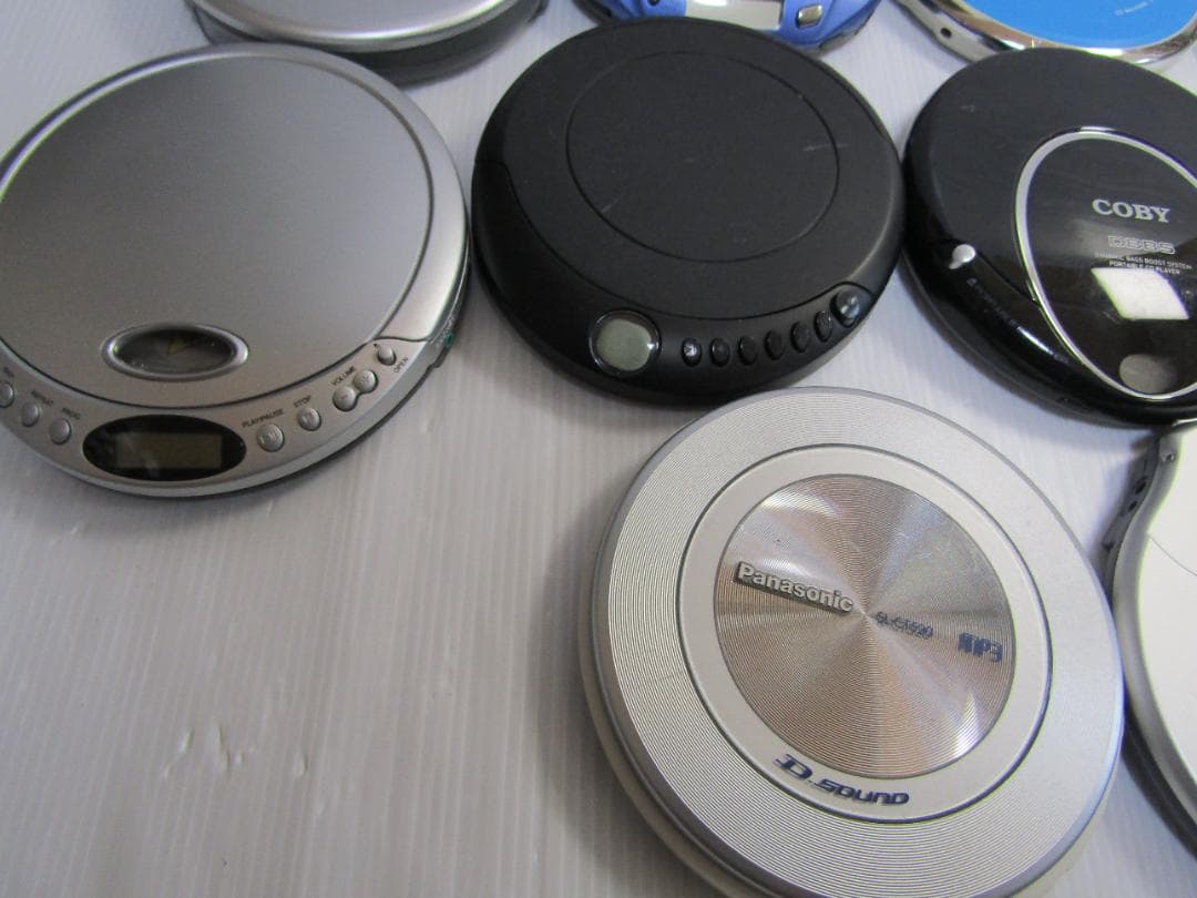 K0721 SONY ... ポータブルCDプレーヤー 14セット ジャンク