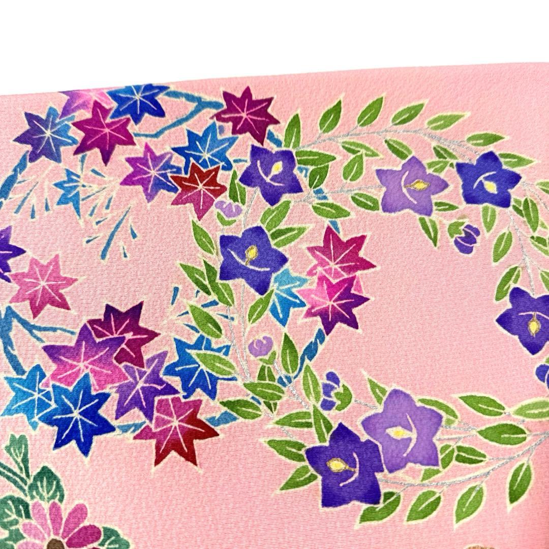 専用帯6049 970 二点セット●高級 正絹 紅型 名古屋帯