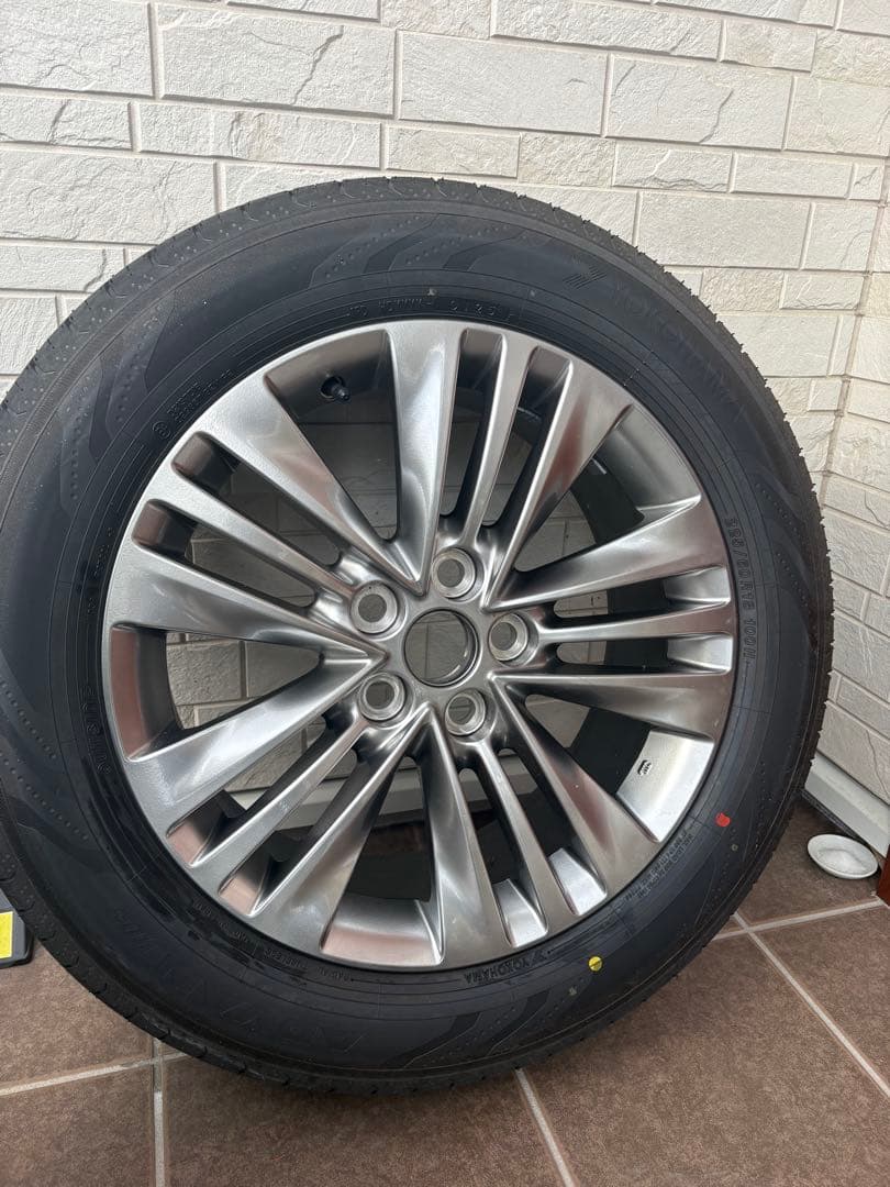 40系アルファード純正18インチ新車外しタイヤホイールヴェルファイア対応ノーマル