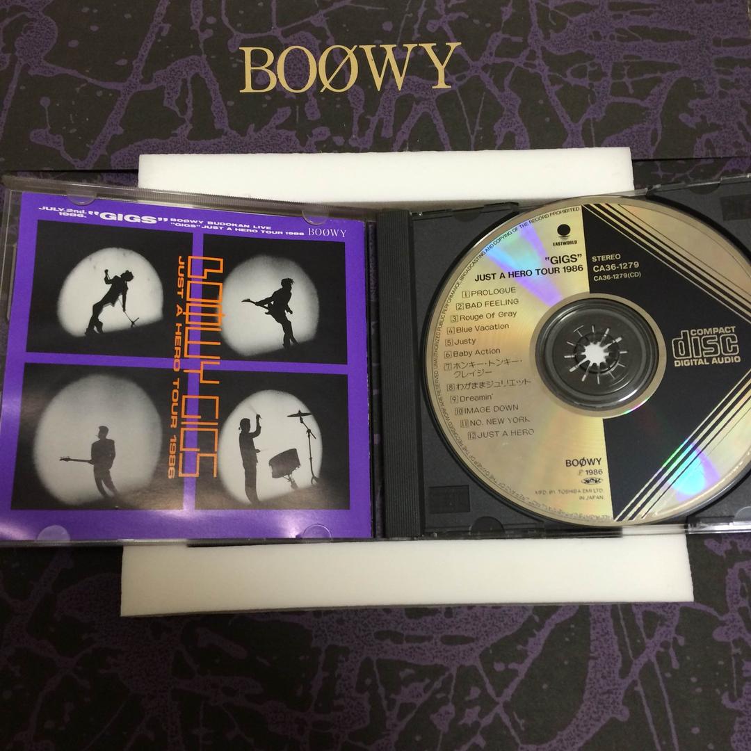 BOOWY ”GIGS” JUST A HERO TOUR 1986