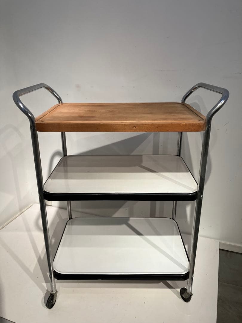 ビンテージ、コスコ社製、キッチンカート、ミッドセンチュリー、cosco、ワゴン