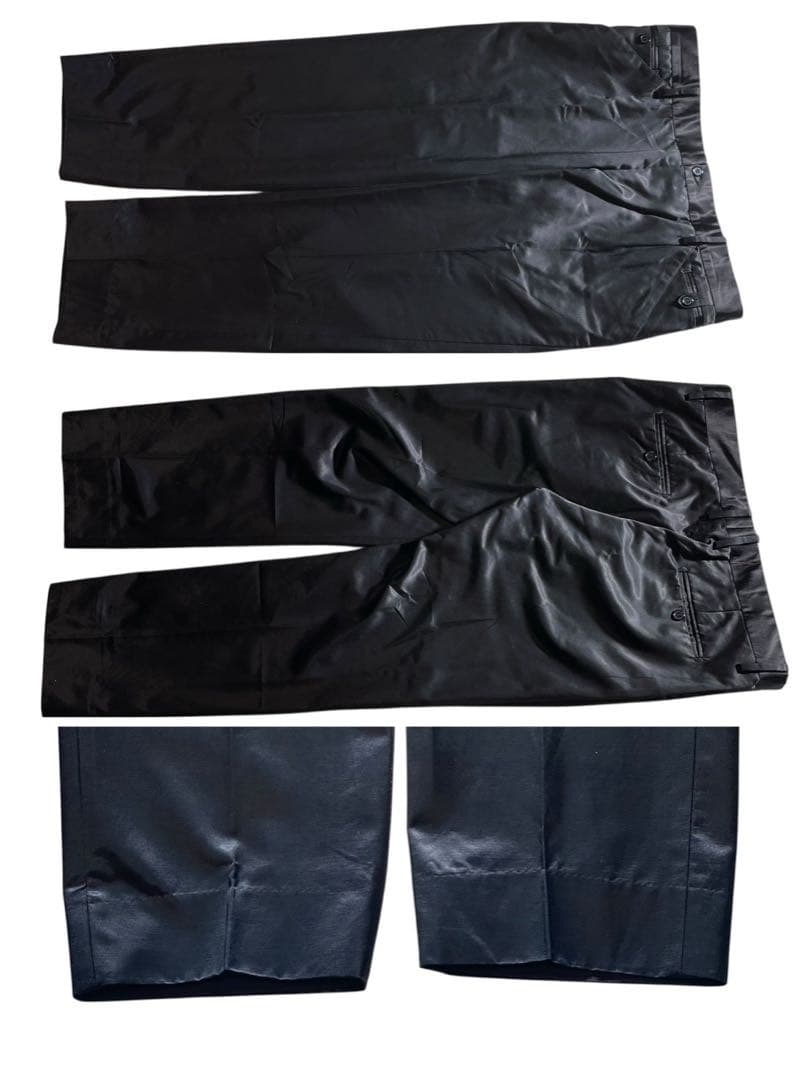 【圧巻の光沢感!!!】Dolce＆Gabbana スーツ 52 DGロゴ