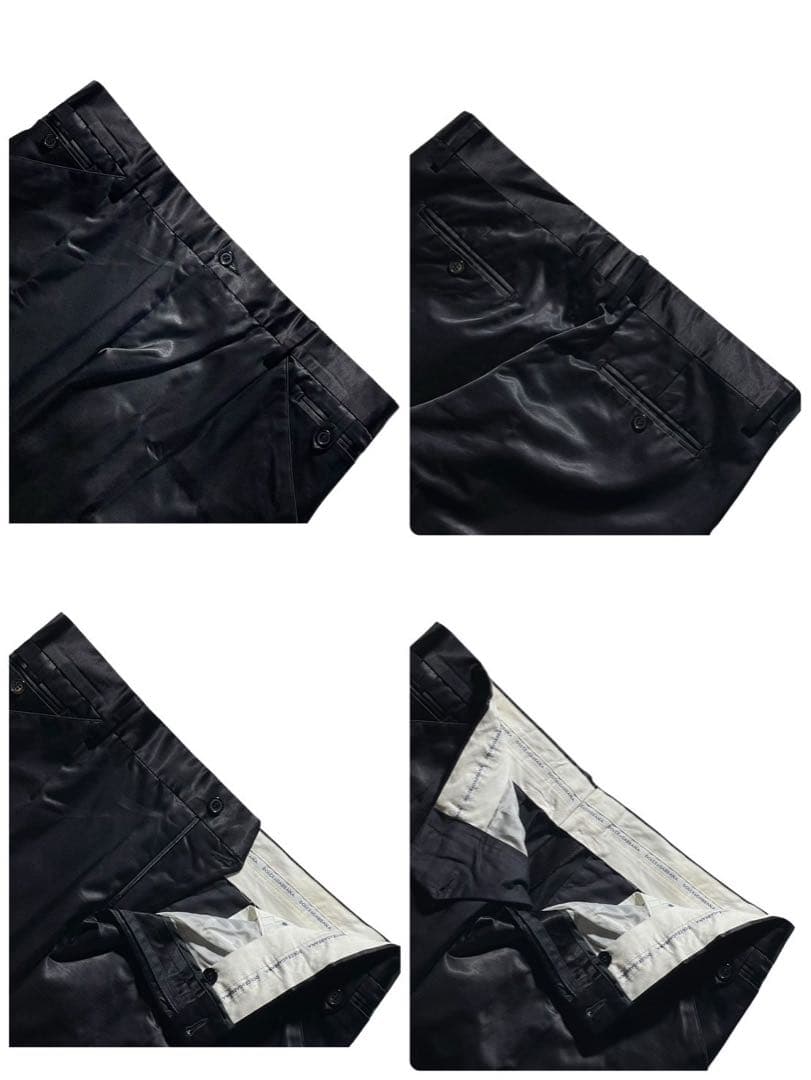 【圧巻の光沢感!!!】Dolce＆Gabbana スーツ 52 DGロゴ