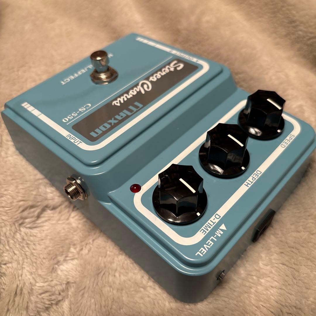 【箱、取説付き】Maxon CS-550 アナログ・ステレオ・コーラス