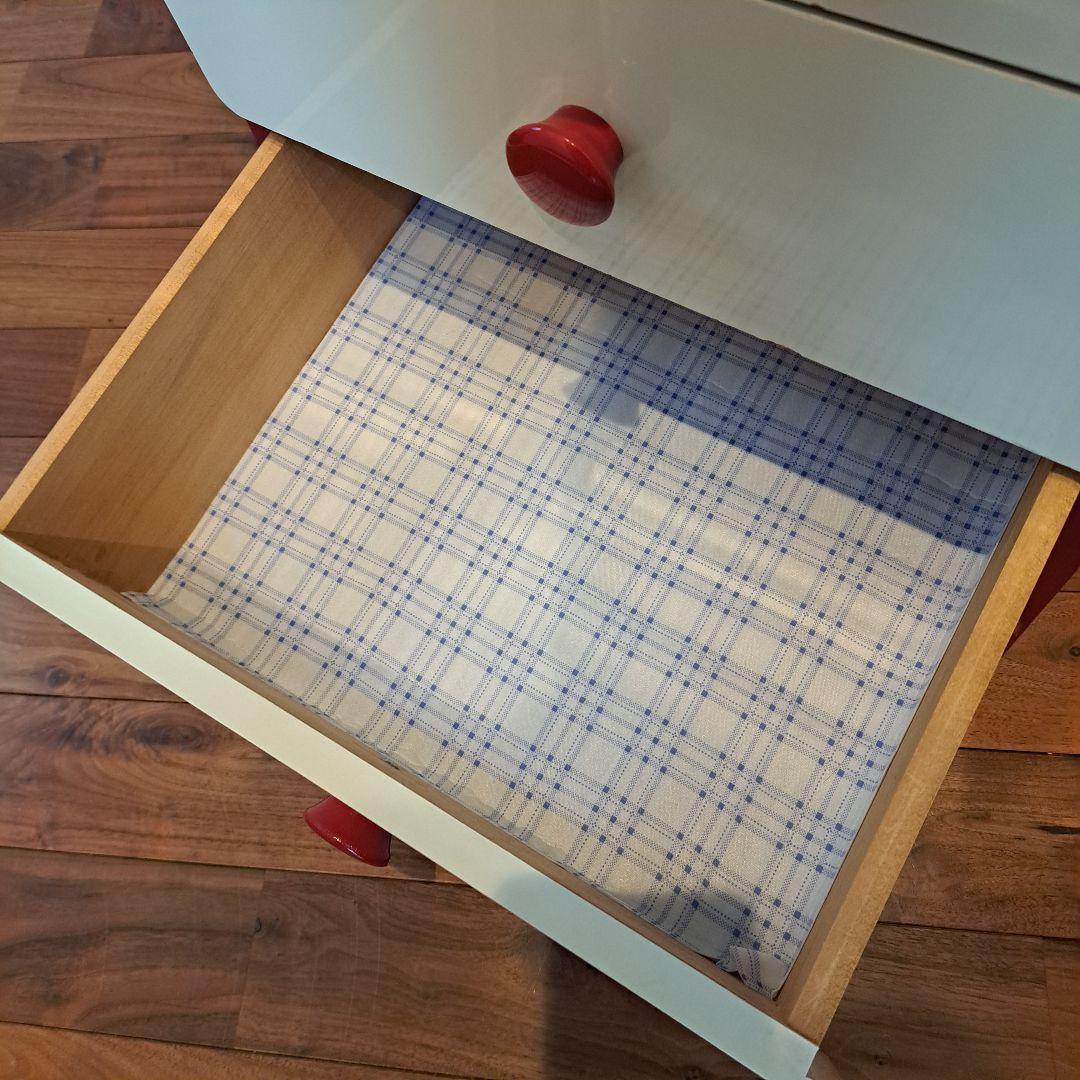 大幅値下げ　スペースエイジ　レトロ チェスト 赤　白