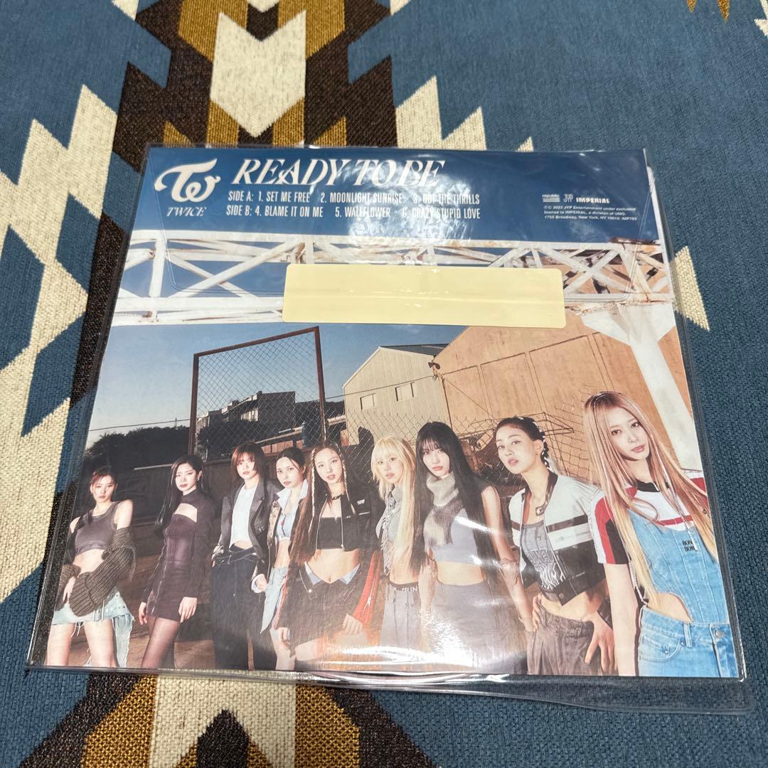 TWICE READY TO BE LPレコード マーブルピンク