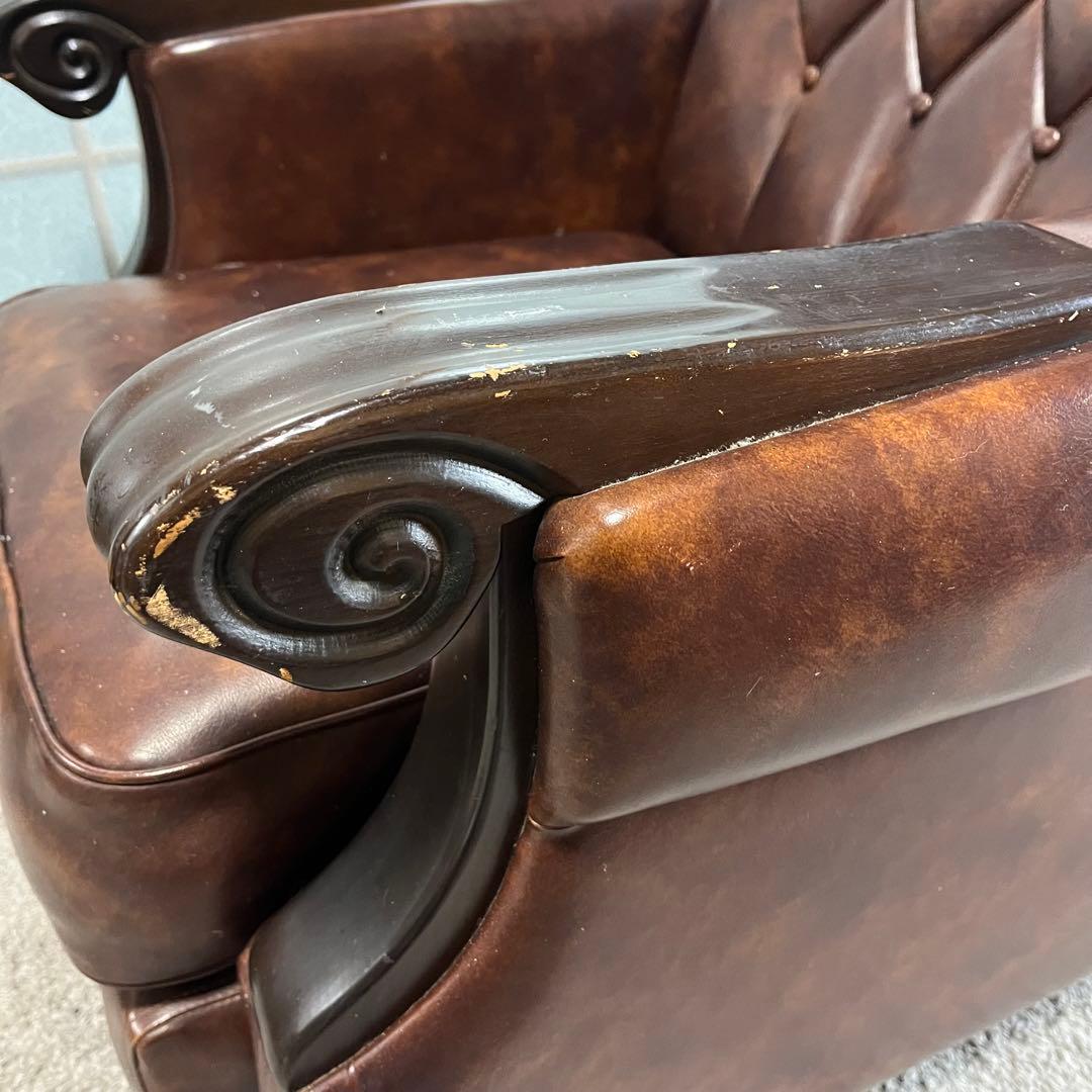 9/10まで！　高級　1人がけ　ソファー　アームレストあり