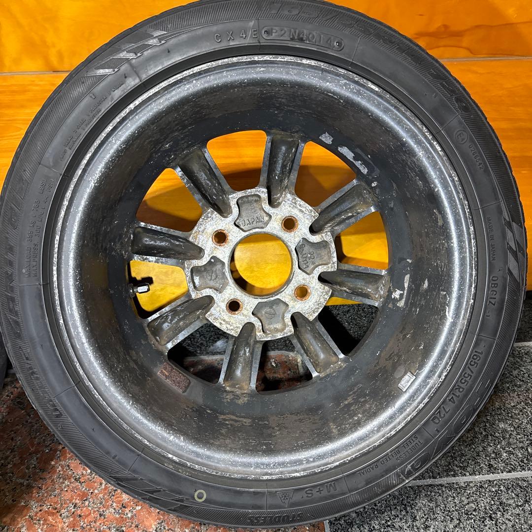 ブラックレーシング14インチ　4本　ワタナベ　BP 旧車　ハコスカ　ケンメリ