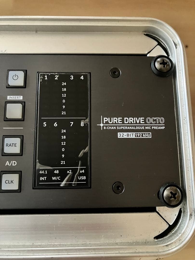 SSL PURE DRIVE OCTO 8チャンネルマイクプリアンプ