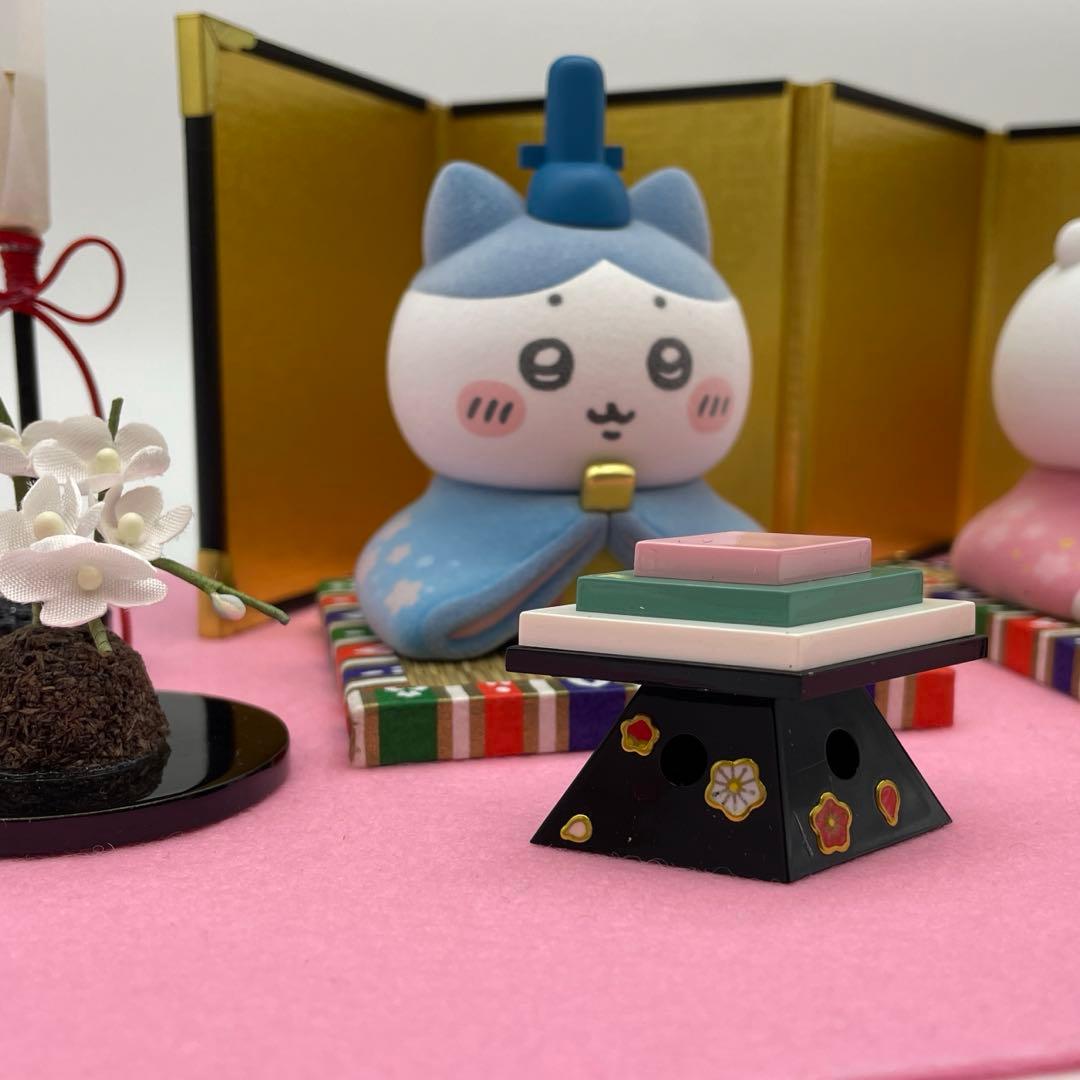 吉徳　ちいかわ&ハチワレ雛人形と道具セット