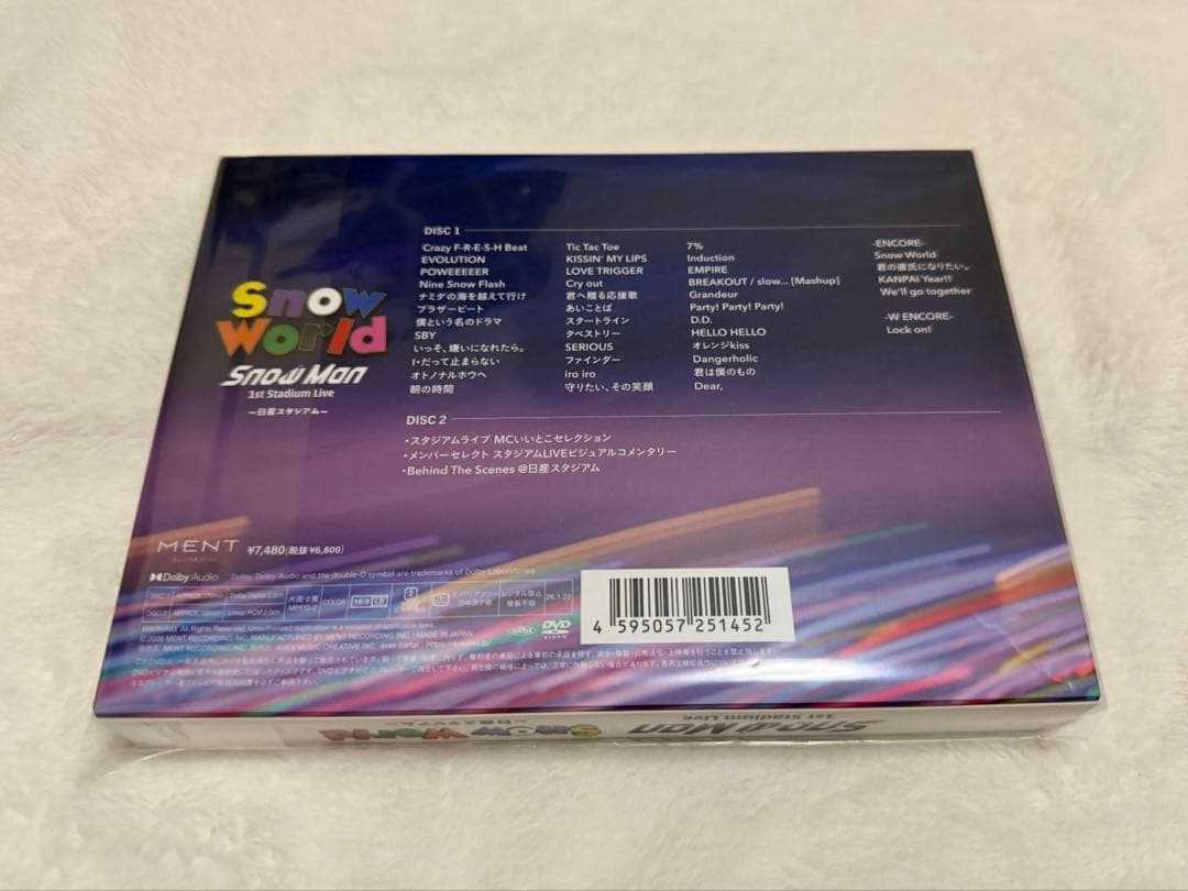 【新品】 Man スノ 日産スタジアム  World DVD