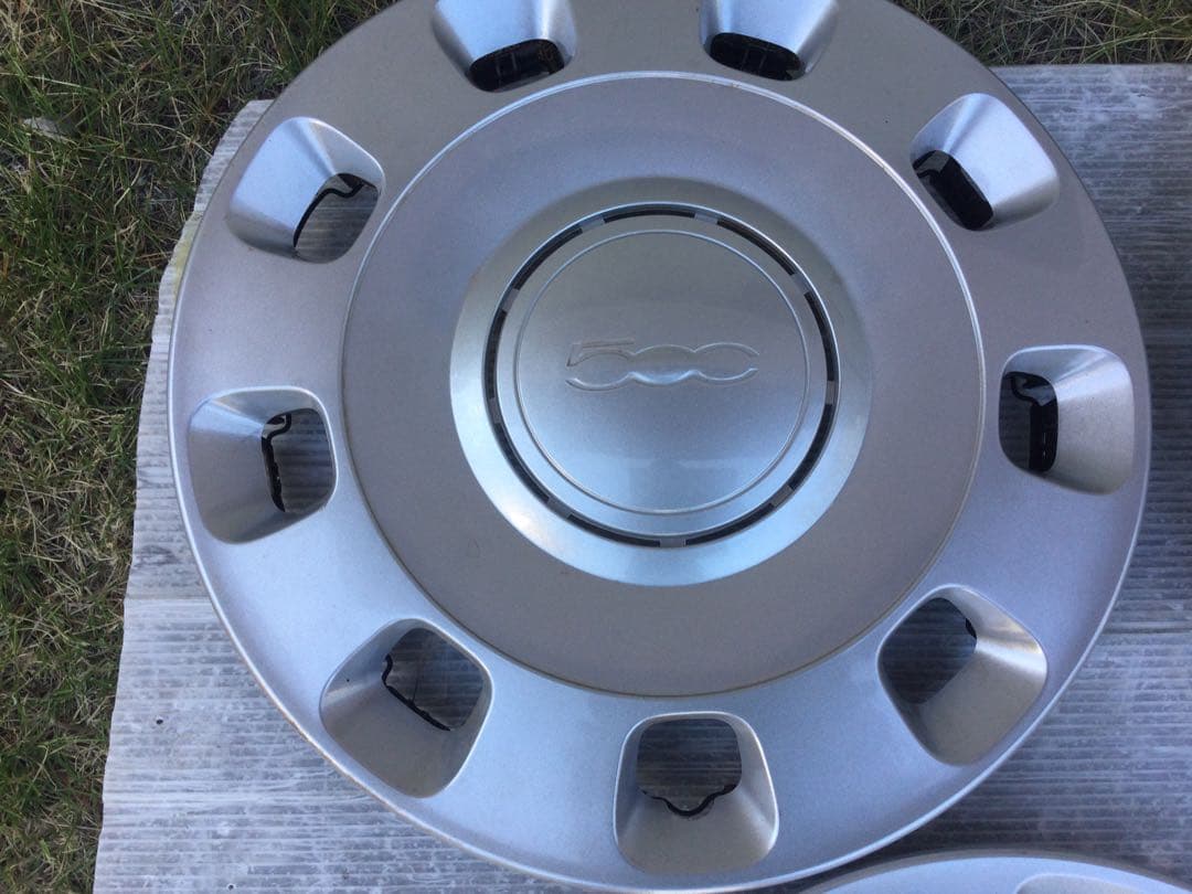 フィアット500 14インチ ホイールカバー 4枚セット