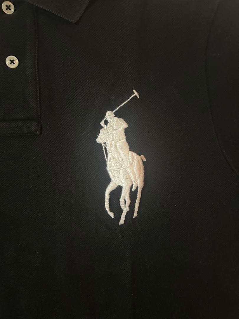 Ralph Lauren ビッグポニー ポロシャツ 黒 s