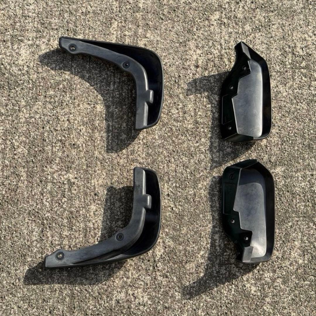 ■L700S_純正オプション_マッドガード_グリーン_前後_泥よけ_ミラジーノ