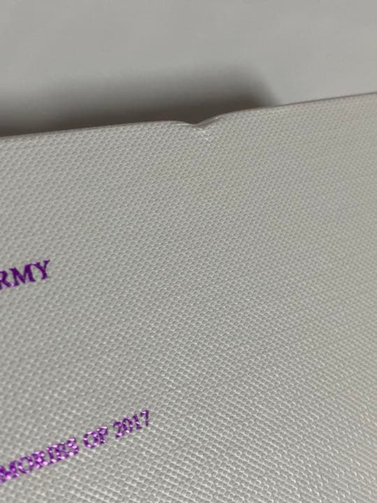 BTS MEMORIES OF 2017 DVD トレカ付き　ホソク