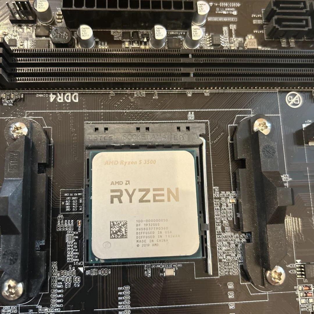 A320V DDR4 マザーボード　CPU メモリセット