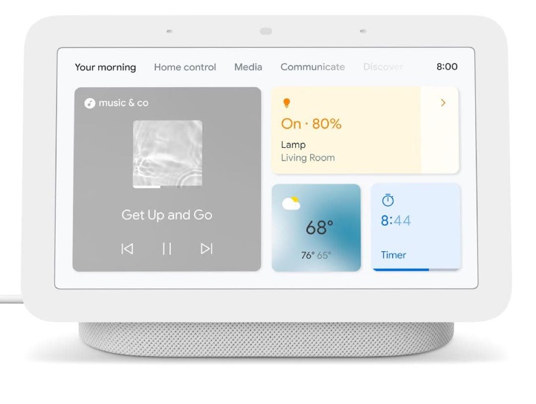 Google Nest Hub 7インチ ディスプレイ 第2世代 ホワイト