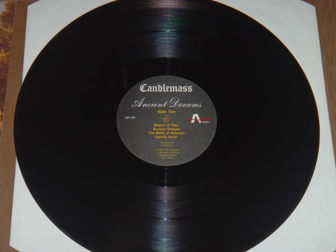 Candlemass　Ancient Dreams　輸入盤レコード　ハードロック