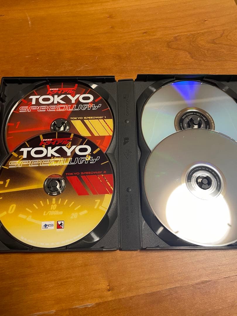 首都高速トライアル1〜6 米国盤DVD BOX