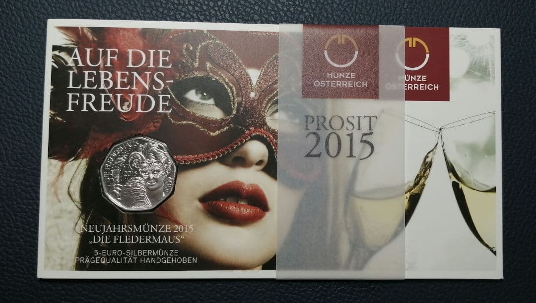 オーストリア記念銀貨。