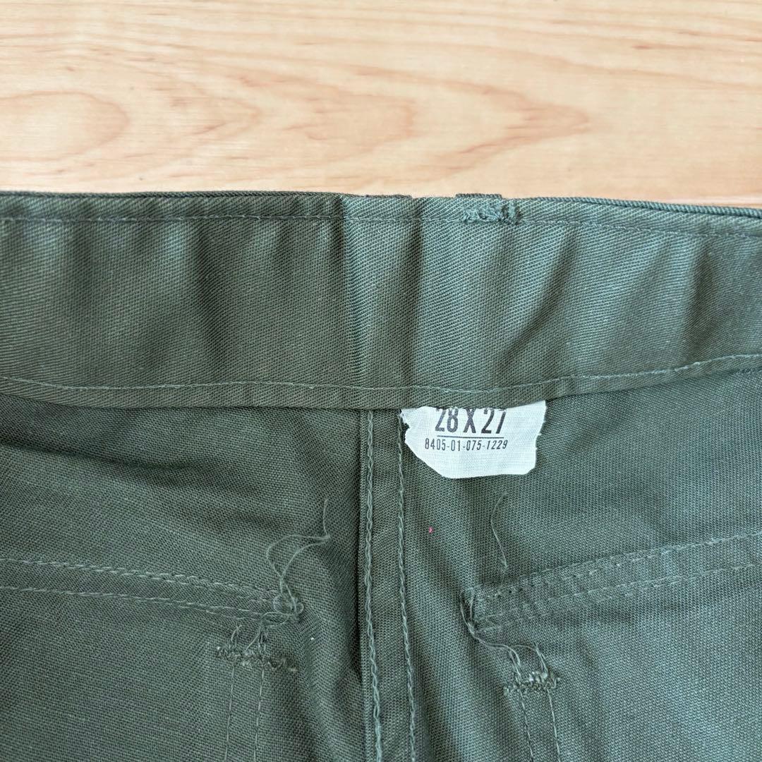 70sベイカーパンツ USARMY 28x32