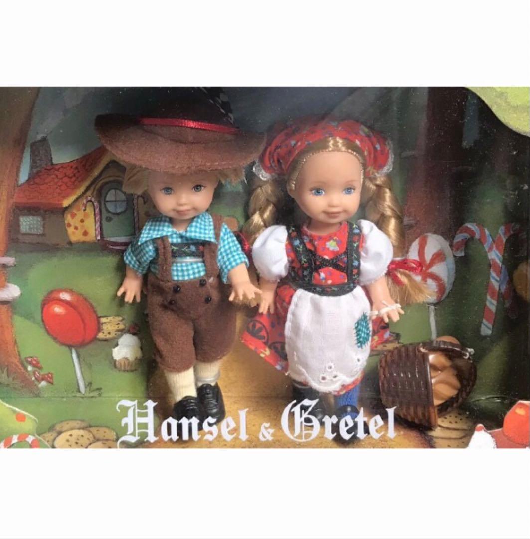 バービー  ケリー& トミー「ヘンゼルとグレーテル」絵本コレクターセット