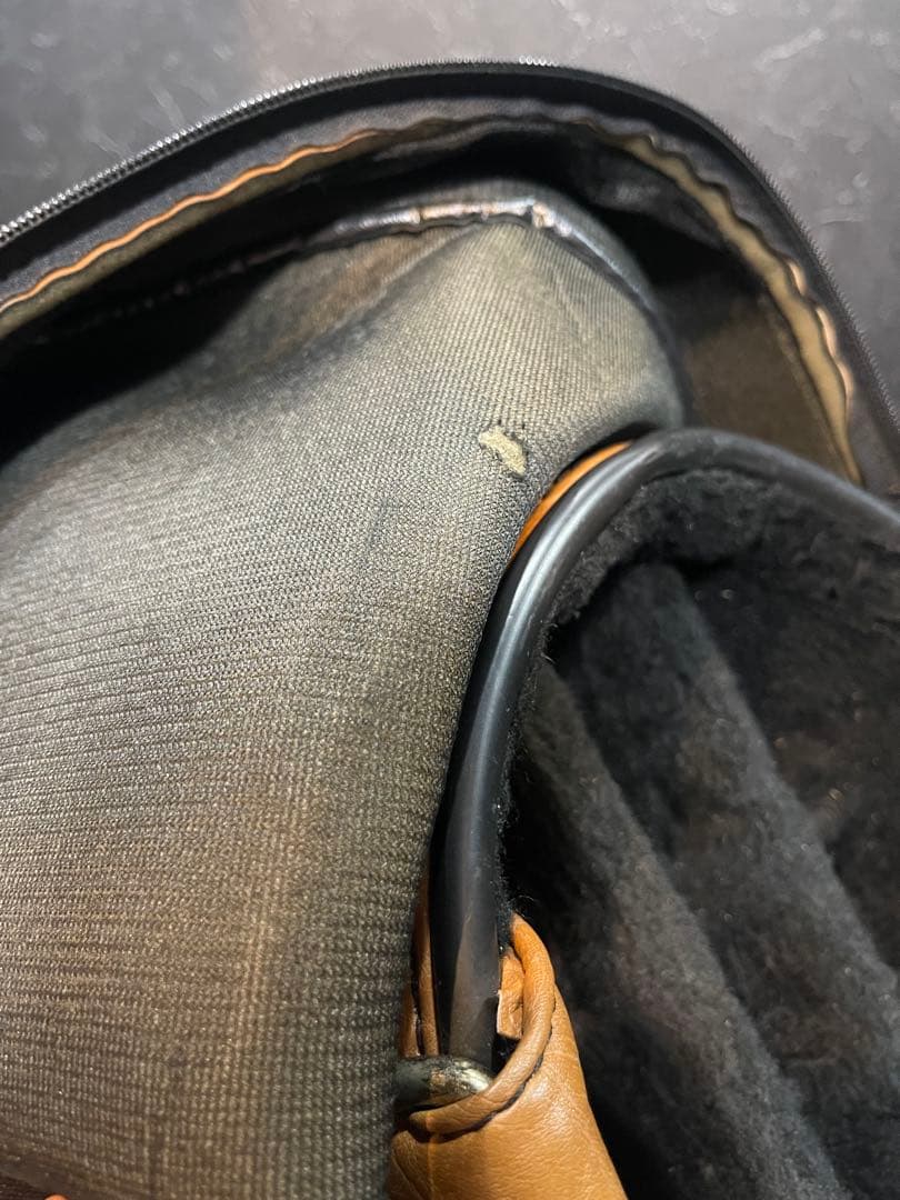 ミッキーマウス柄 ゴルフバッグ・キャディバッグ　レトロ　レザー