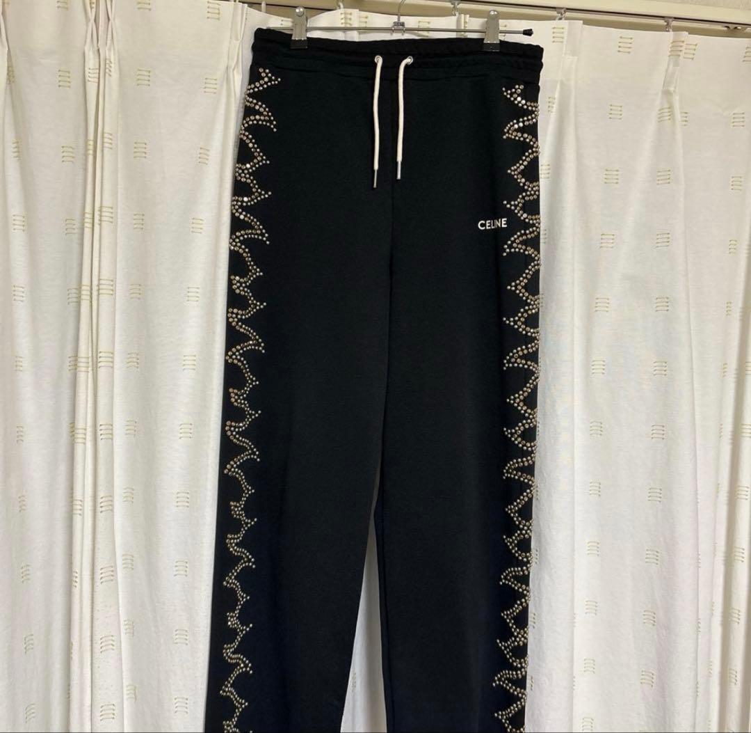 CELINEスウェットパンツXS エンブロイダリー