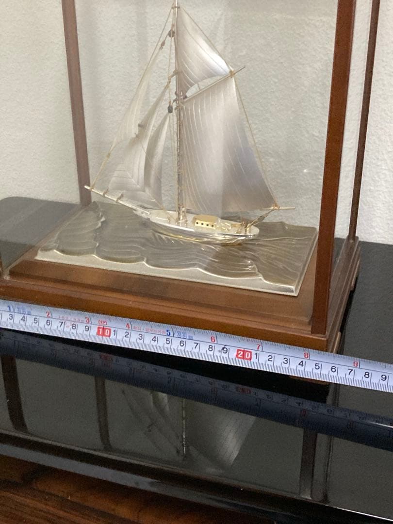 関工芸　銀製 ヨット 帆船模型 STERLING 960 SEKI 刻印
