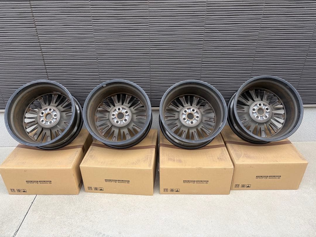 【人気】レクサス50LS 純正オプションホイール　20インチ　4本セット