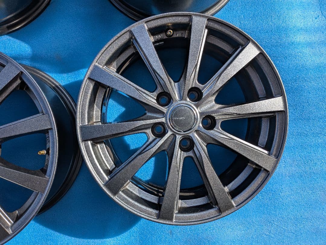 おくら　1/2 極上品　16インチアルミホイール4本セット