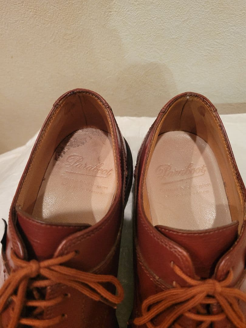 【SALE】 美品　パラブーツ アヴィニョン マロン 5.0