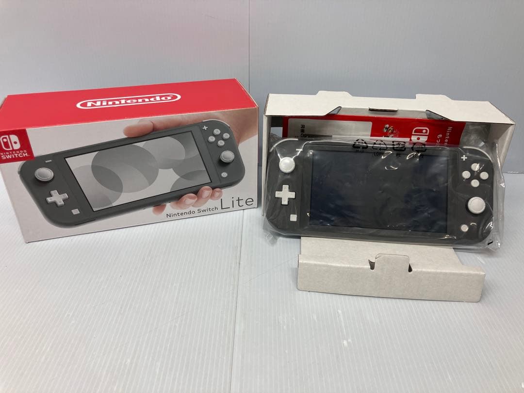 ほぼ未使用！Nintendo Switch Lite グレー　付属品完備