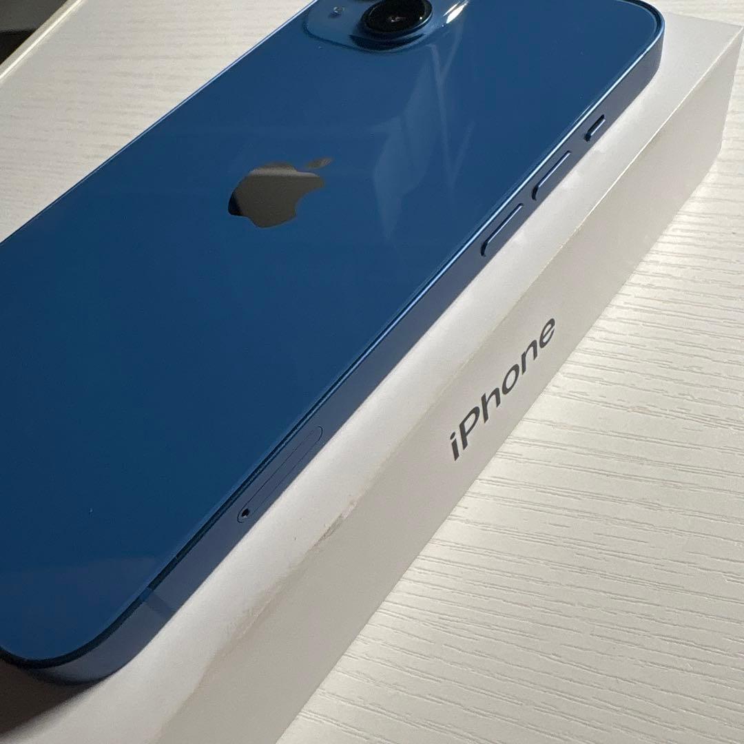 iPhone 13 128GB SIMフリー ブルー 極美品