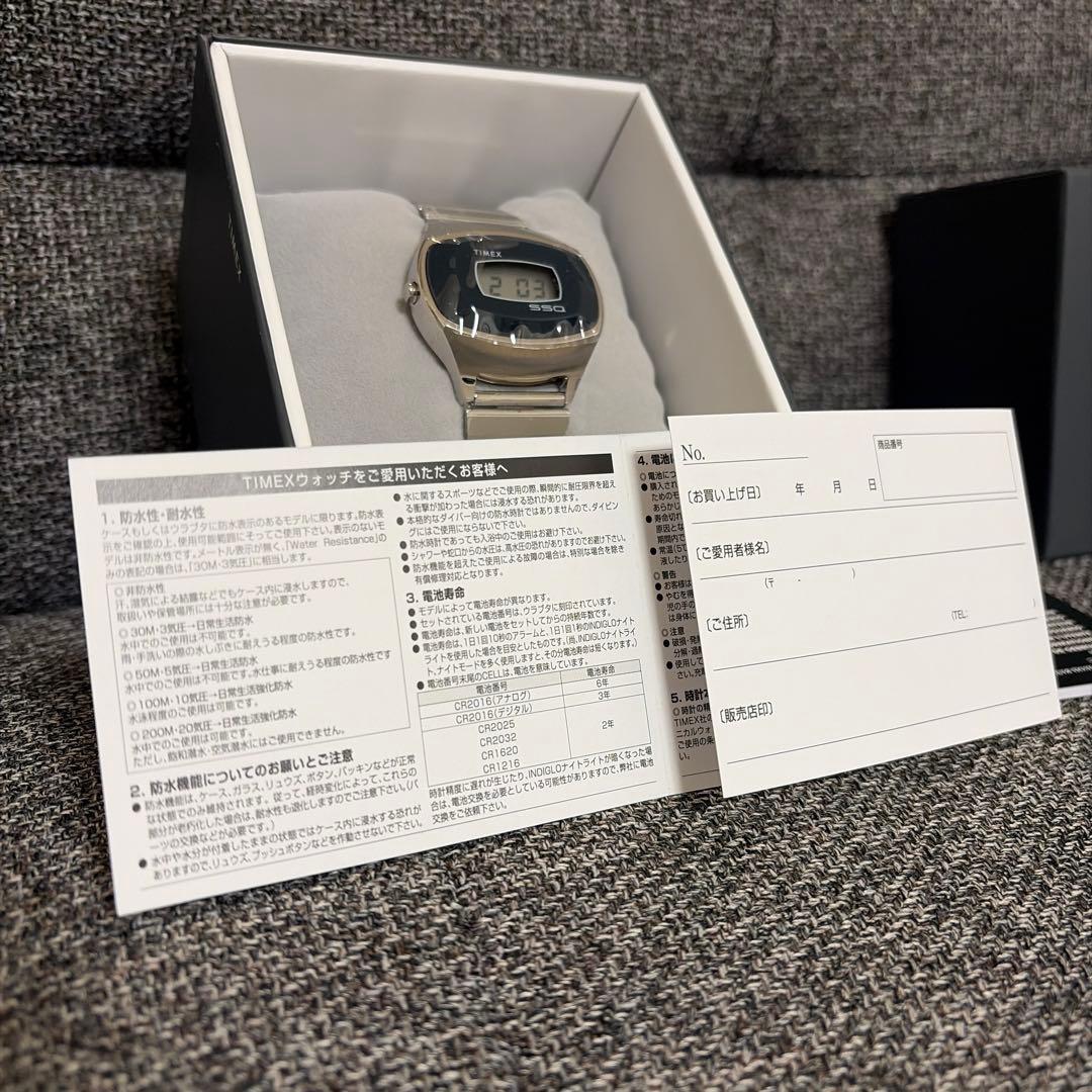 【新品未使用】TIMEX タイメックス SSQ デジタル 腕時計 ウォッチ