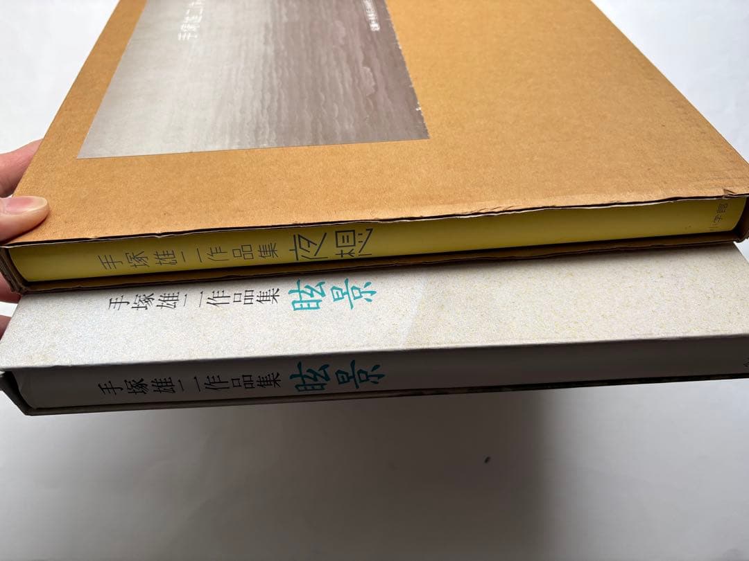 手塚雄二作品集　2冊　図録　大型本画集　日本画　絵画　素描