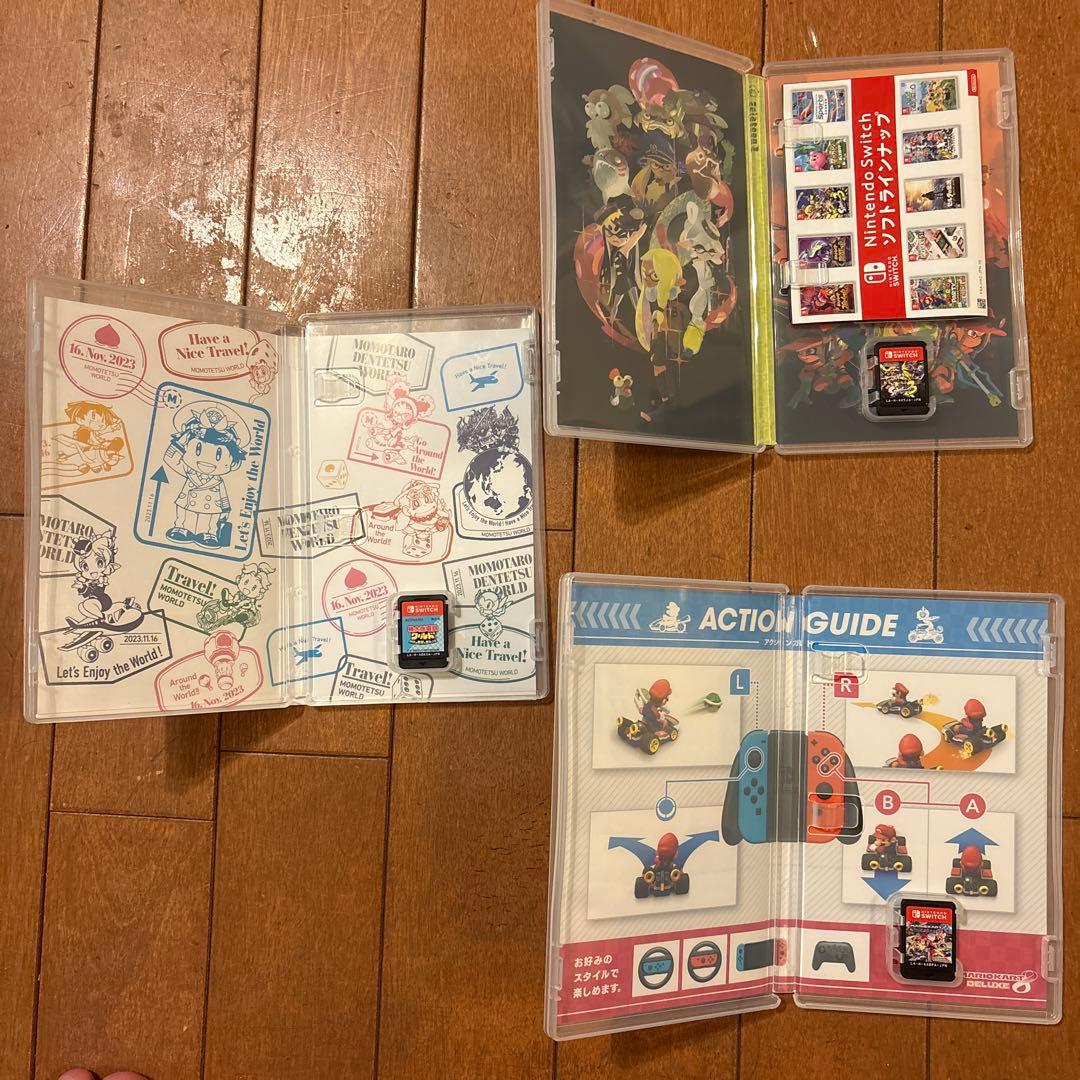 桃太郎電鉄ワールド・マリオカートデラックス8・スプラトゥーン3