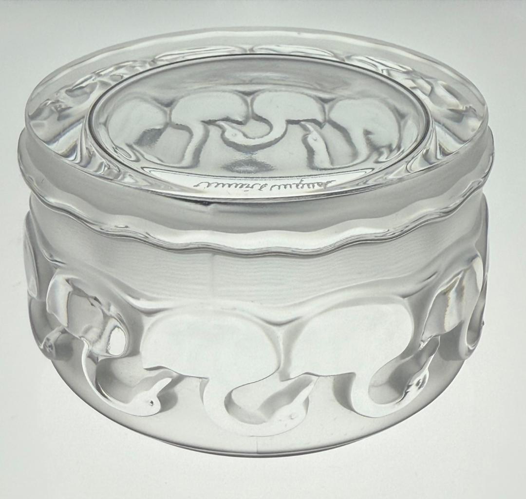 ラリック カナール LALIQUE CANARD パウダーケース 小物入