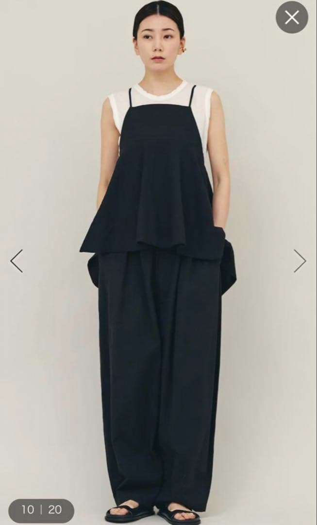 サッカーフレアキャミソール　カレンソロジー