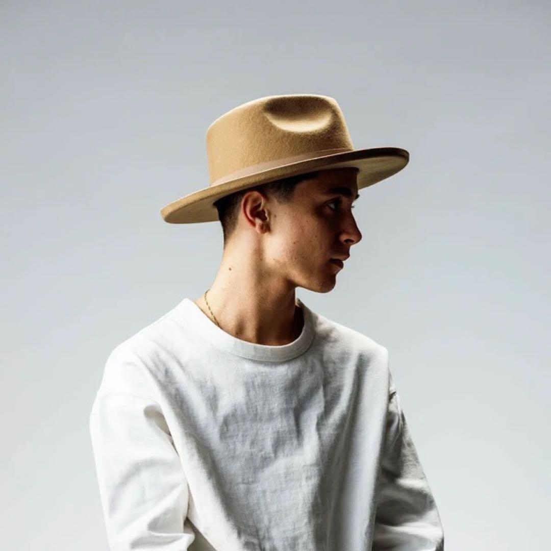 BRIM UP LONG FELT HATブリムアップ ロング フェルトハット