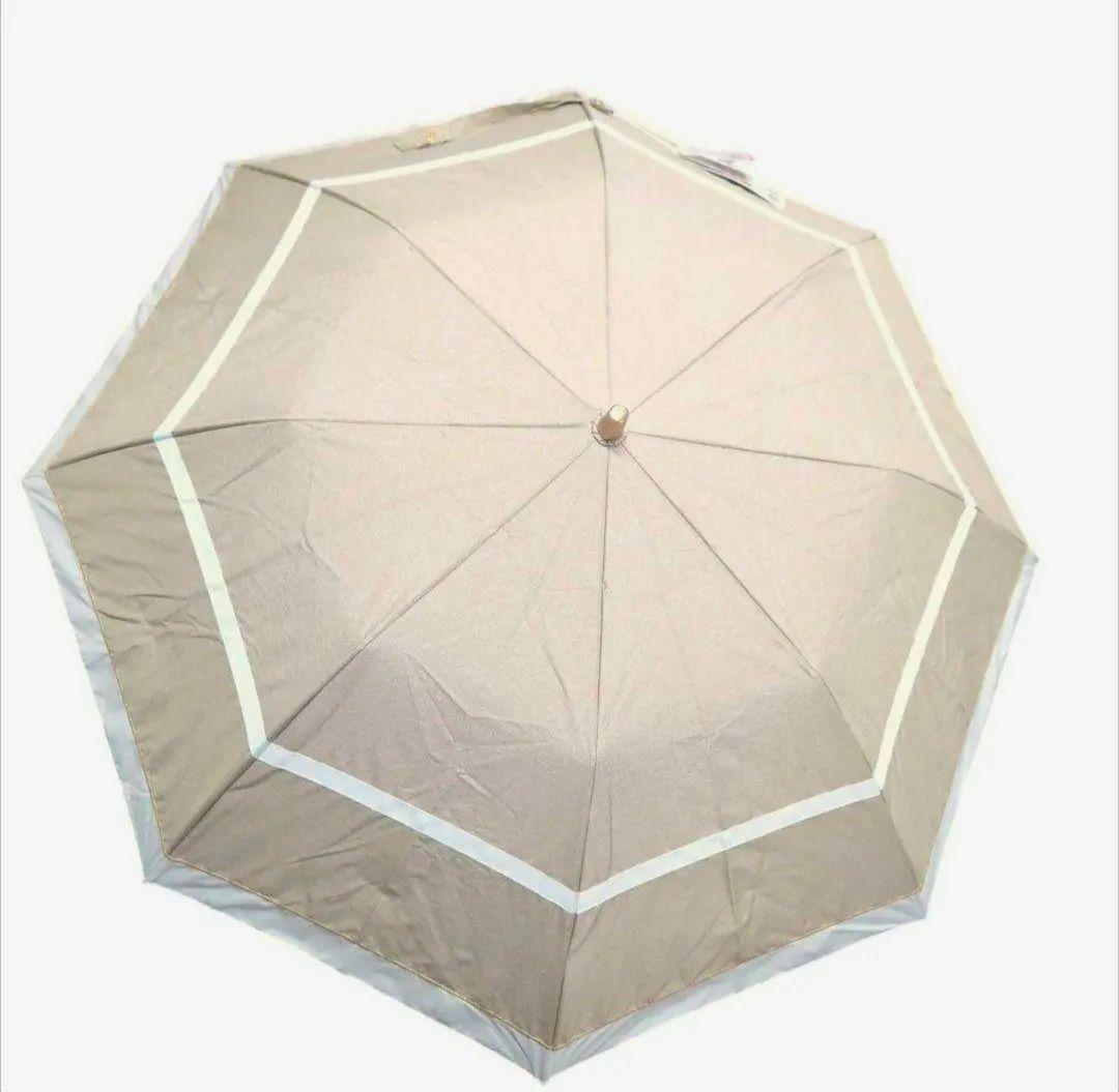 ★新品・未使用★フルラ　晴雨兼用　日傘　楽折　１級遮光　遮熱　ベージュ