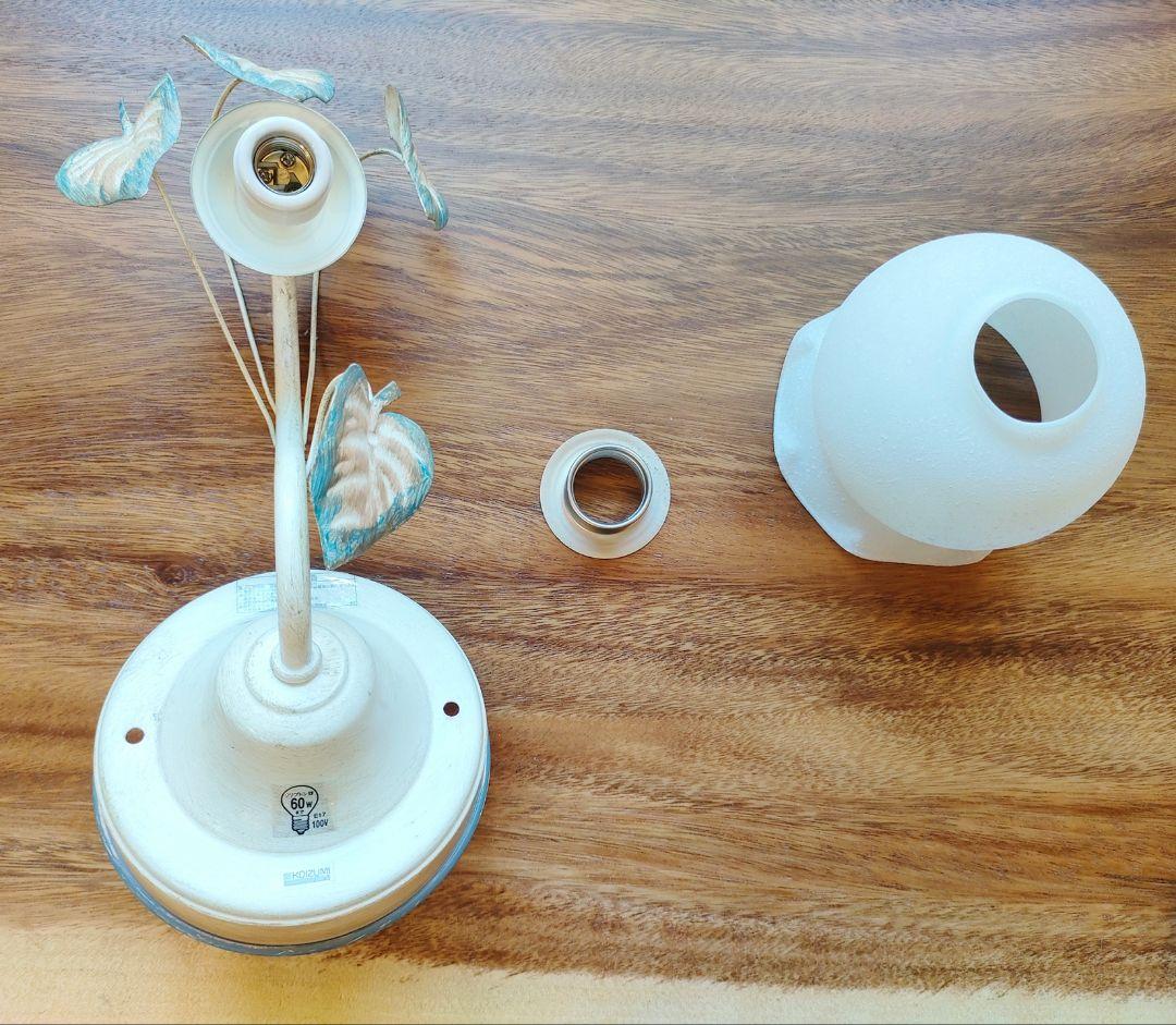 KOIZUMI照明　 壁付け花レトロランプ　カントリー調　照明器具