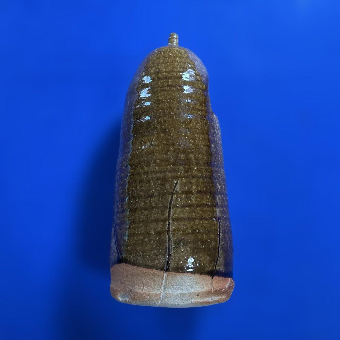 濱中月村　陶器作品 木箱付き