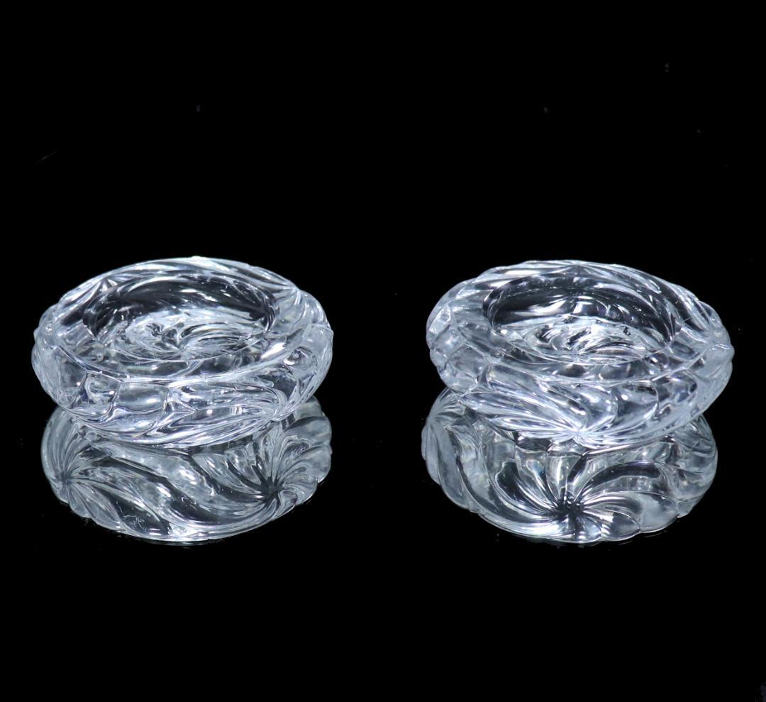 オールド・バカラ 超稀少 バターディッシュ ペア ロザース・ミュルティプル