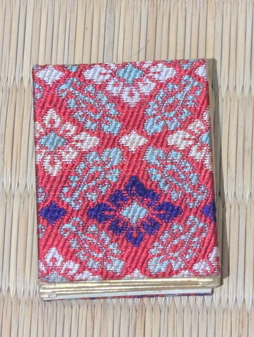 稀少！古い雛道具　花の絵の折り本