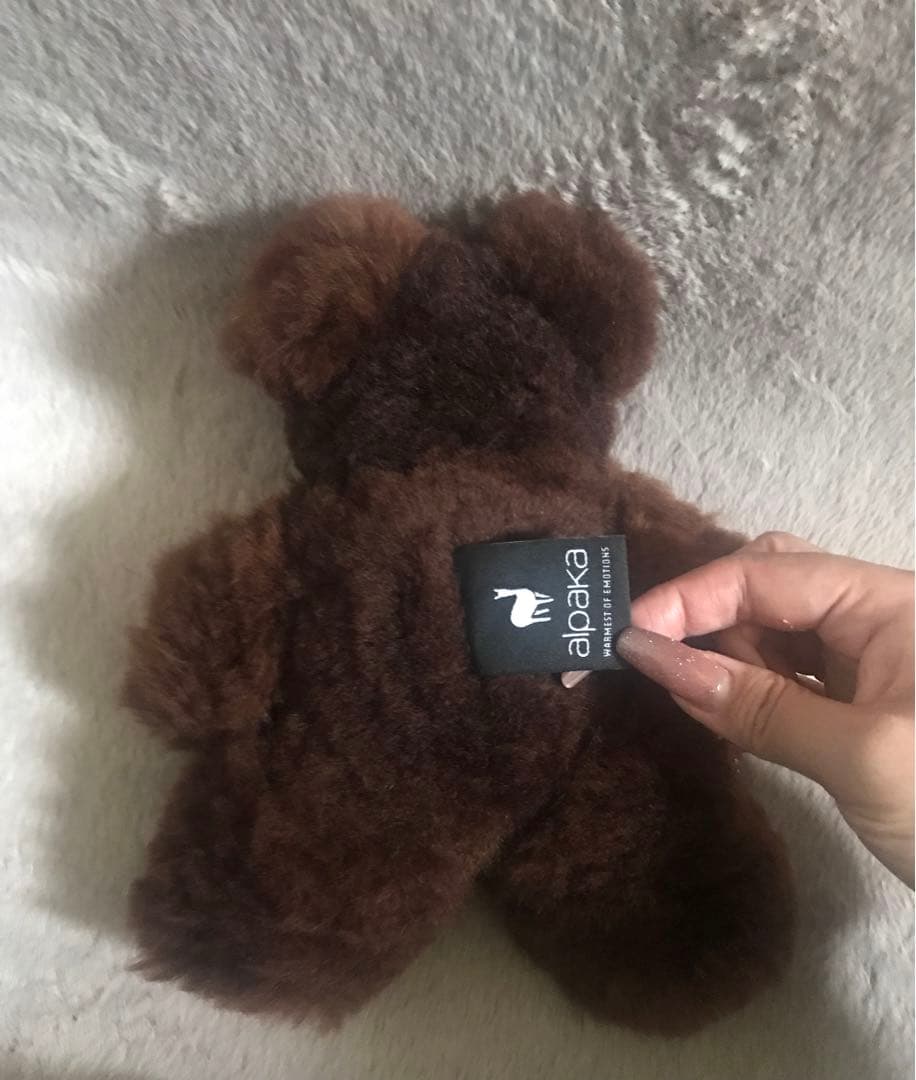 新品未使用　alpaka japan Sami アルパカ　テディベア ぬいぐるみ