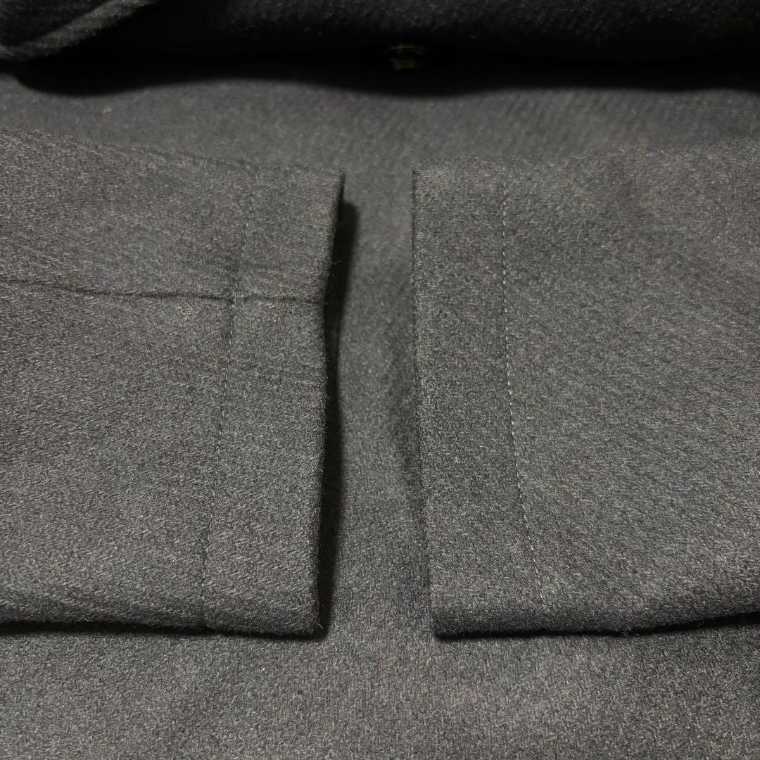 【美品】Sealup BEAMS F別注 ロングピーコート ネイビー 46